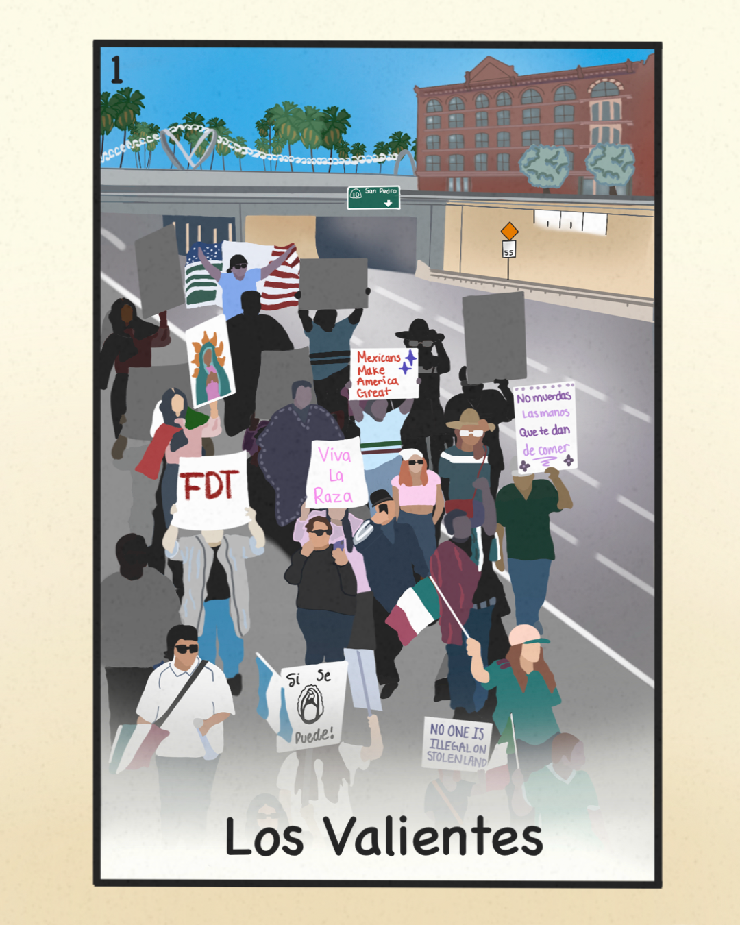 Los Valientes Tote Bag