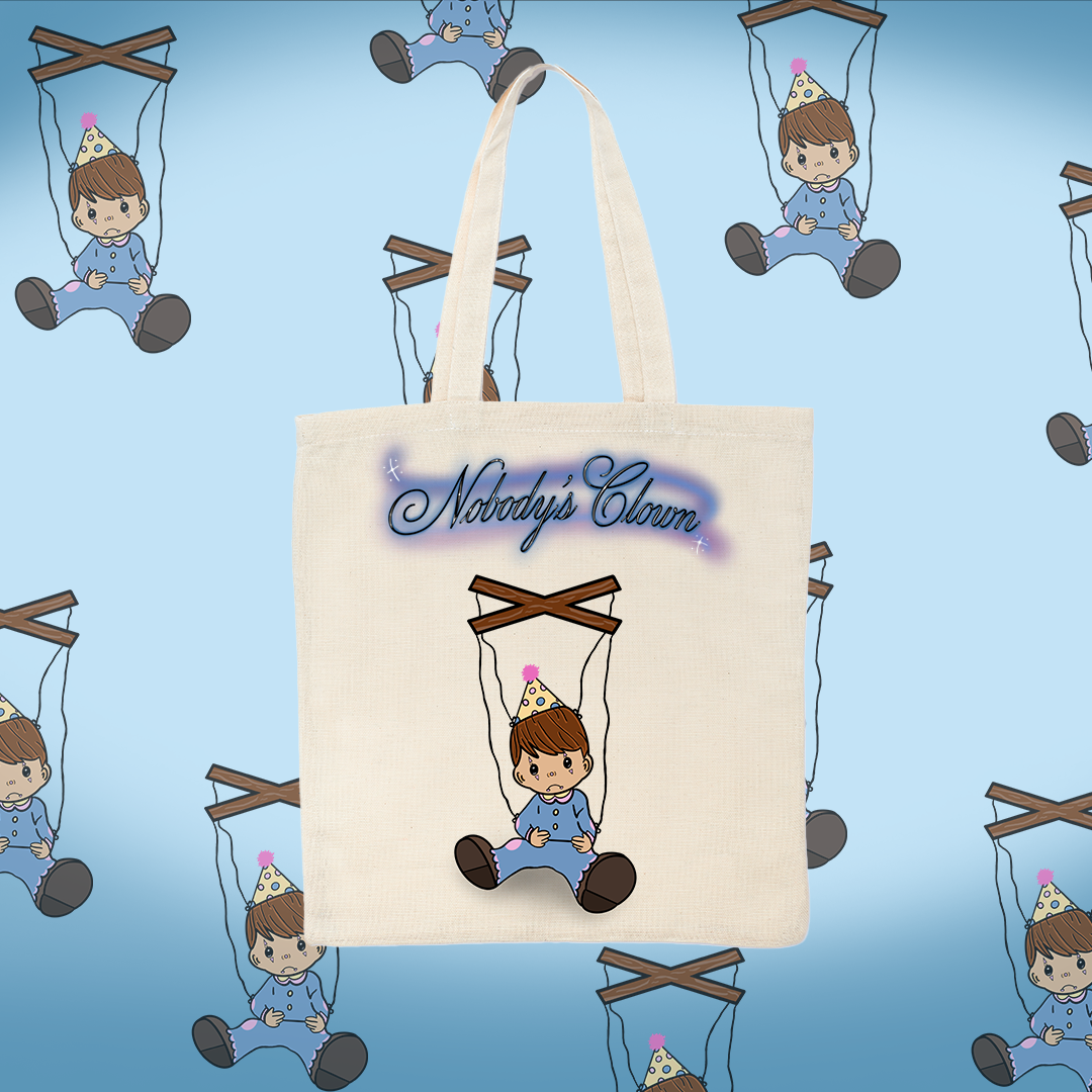 Nobody's Clown Tote Bag