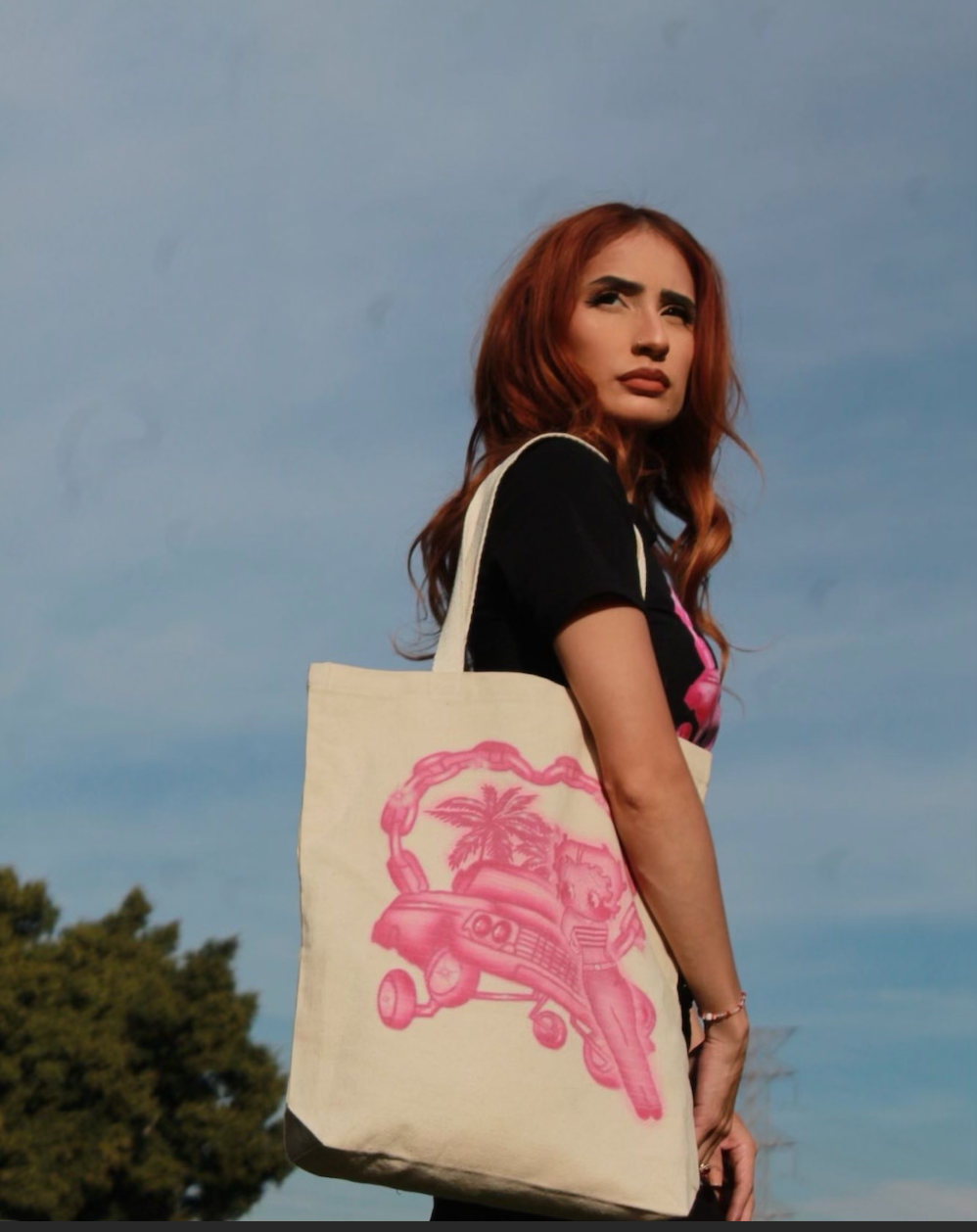 Betty Boop Tote Bag š